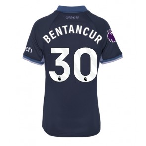 Tottenham Hotspur Rodrigo Bentancur #30 Replika Udebanetrøje Dame 2023-24 Kortærmet